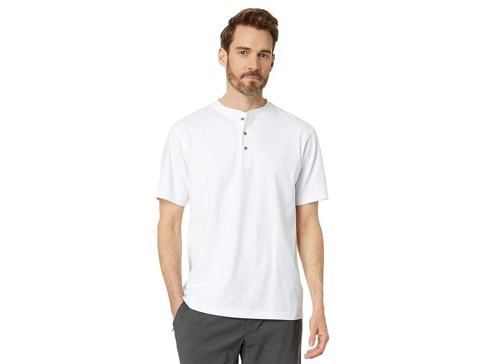 L.L.Bean Carefree Unshrinkable Henley T-Shirt Short Sleeve Men's Clothing Product Image