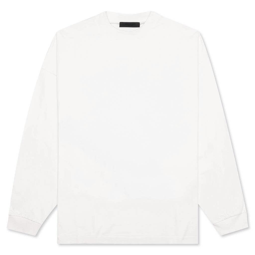 Essentials L/S Tee - Cloud Dancer Male Product Image