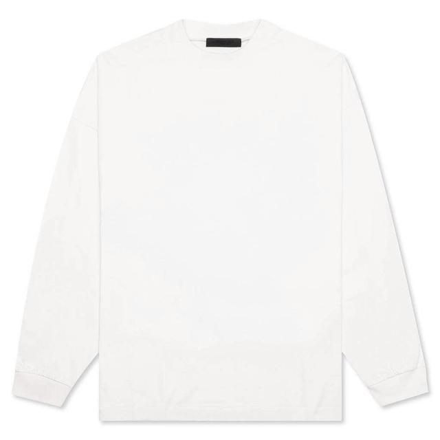 Essentials L/S Tee - Cloud Dancer Male Product Image