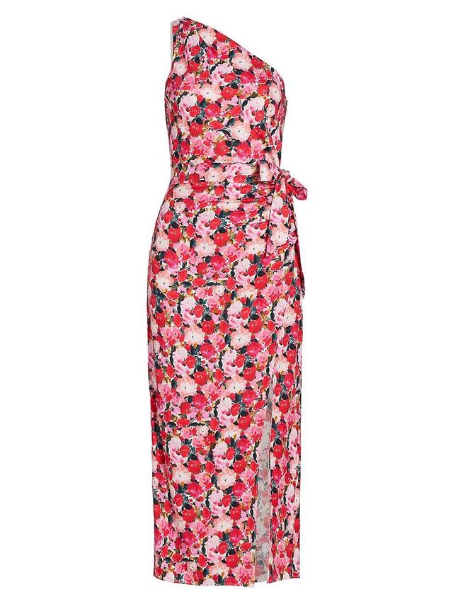 Womens Nanu Floral Asymmetric Dress Product Image