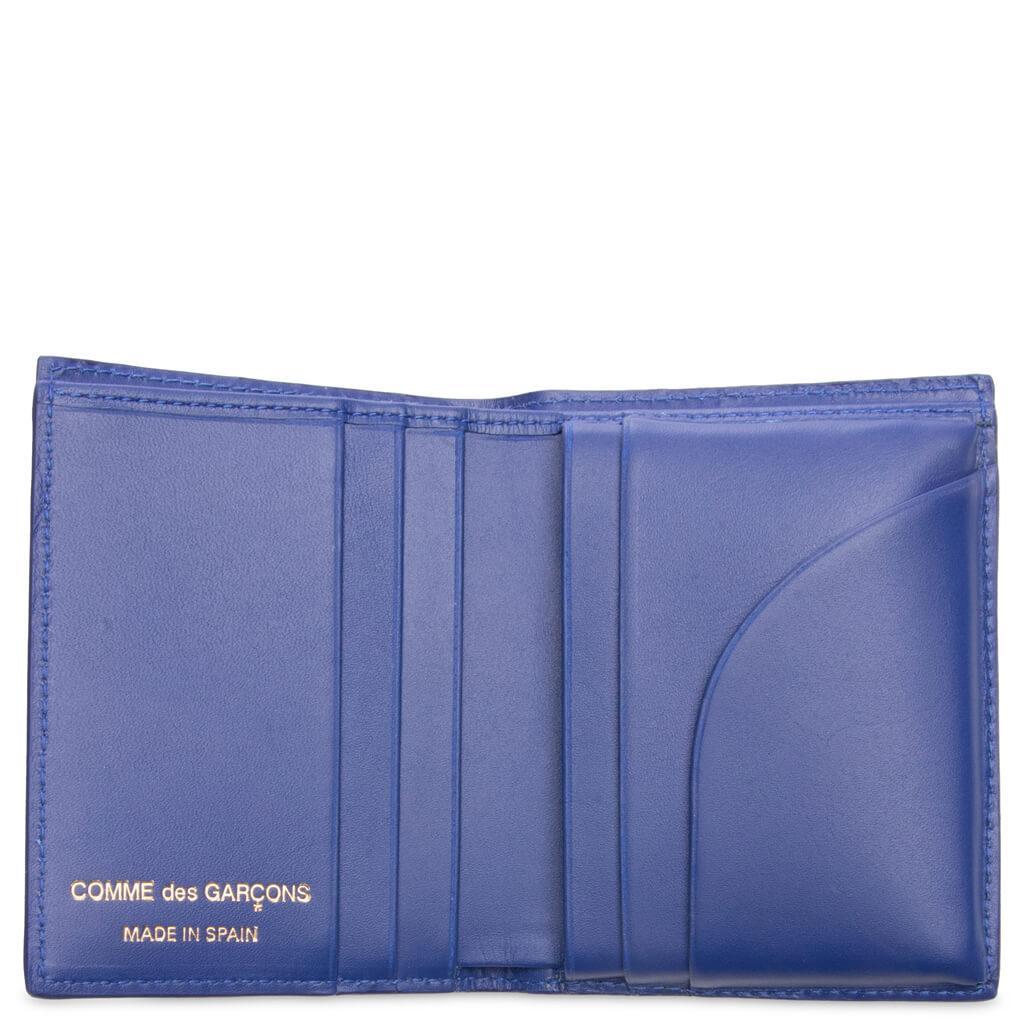 Comme des Garcons Polka Dots Wallet - Navy Male Product Image