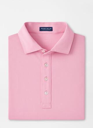 Peter Millar Mens Soul Performance Mesh Polo | Color: Spring Blossom | Size: L Product Image