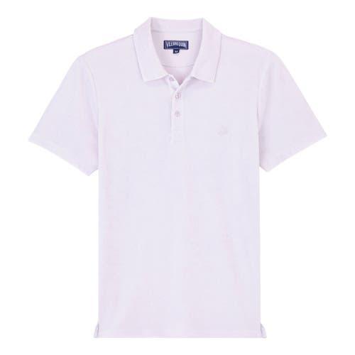 Mens Terry Cloth Polo Shirt Product Image