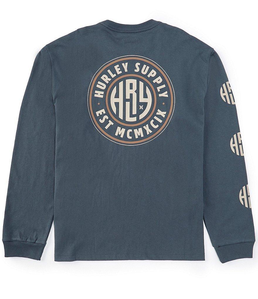 Hurley Built Long Sleeve Graphic Jersey T-Shirt Product Image