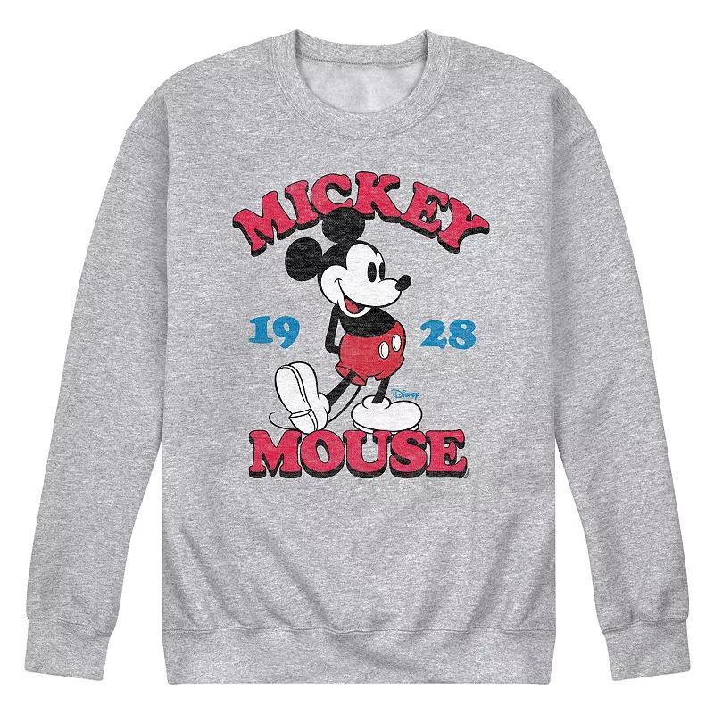 Disneys Mickey Mouse Mens 28 Vintage Fleece Sweatshirt Product Image