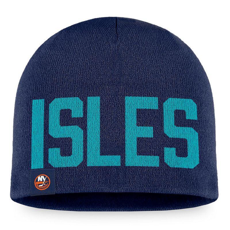 Mens Fanatics Branded Navy New York Islanders 2024 NHL Stadium Series Knit Hat, Isl Blue Product Image