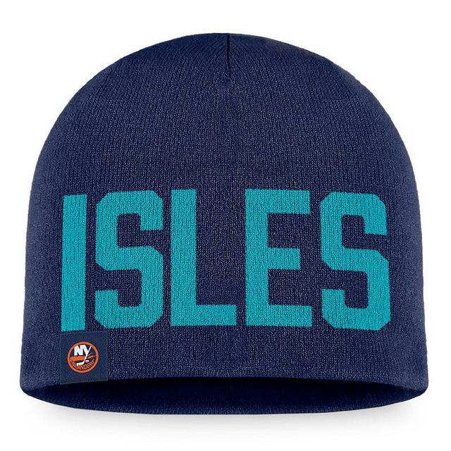 Mens Fanatics Branded Navy New York Islanders 2024 NHL Stadium Series Knit Hat, Isl Blue Product Image