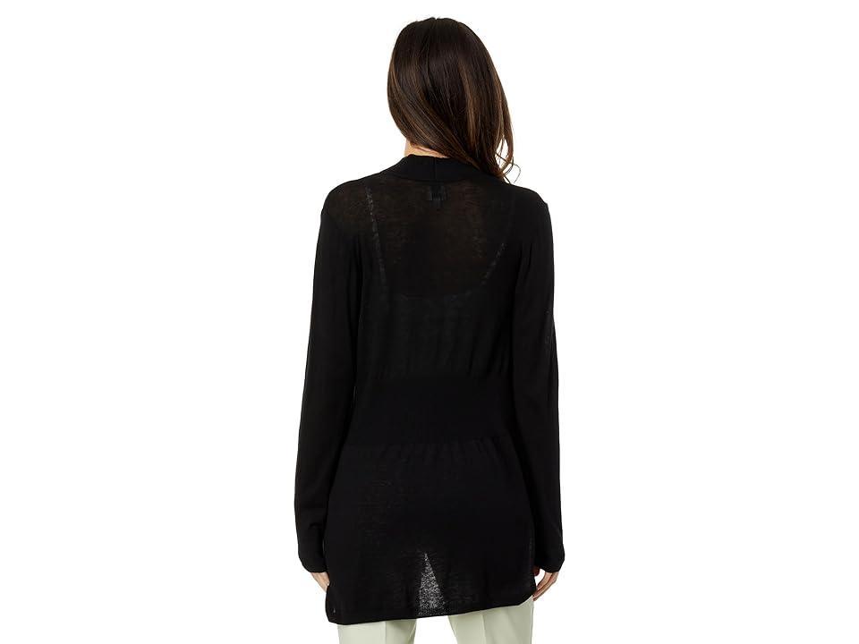 NIC+ZOE All Year Back Of Chair Cardigan Onyx) Women's Clothing Product Image