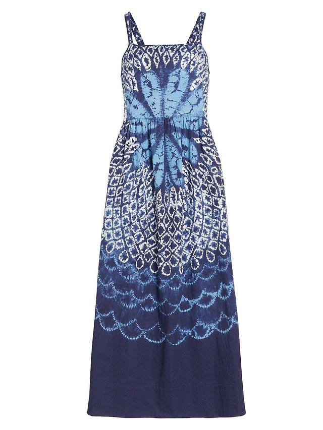 Womens Blythe Tie-Dye Maxi Dress Product Image