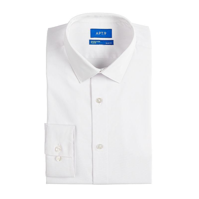 Mens Apt. 9 Premier Flex Extra-Slim Fit Wrinkle Resistant Dress Shirt Product Image