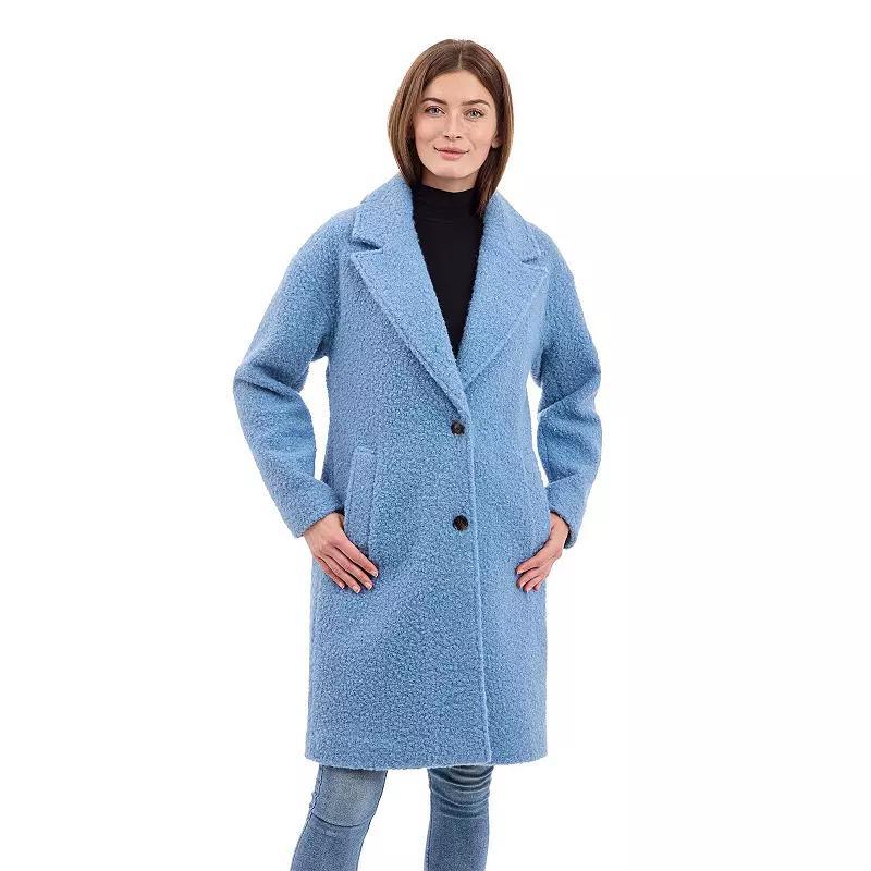 Womens BCBGeneration Faux-Wool Walker Coat Product Image