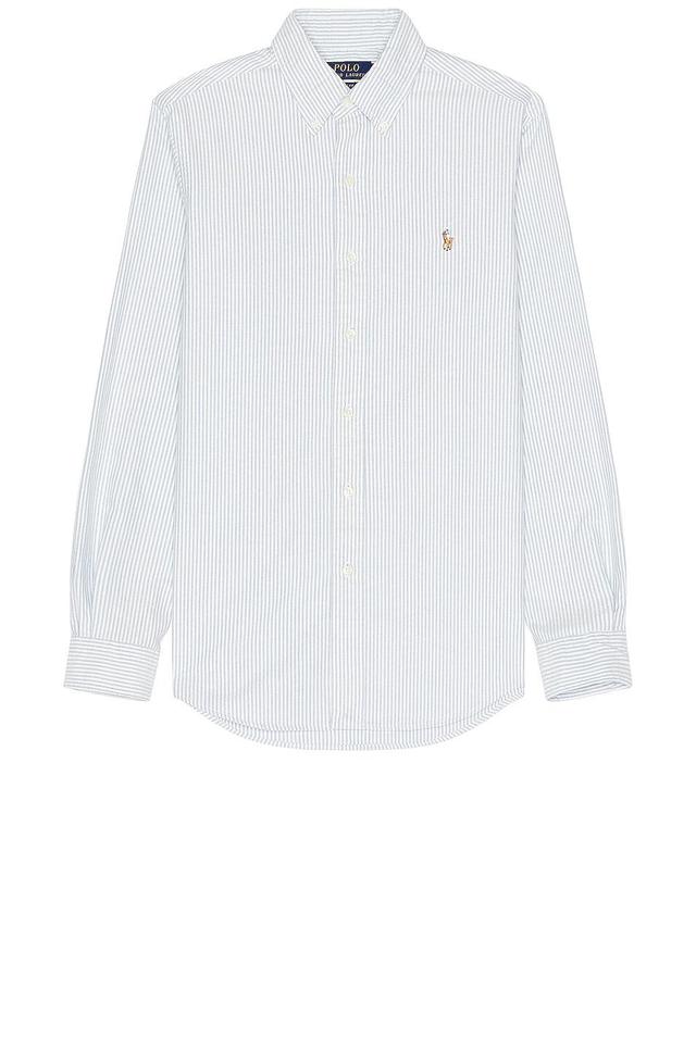 Polo Ralph Lauren Oxford Sport Shirt Blue. (also in L, M). Product Image