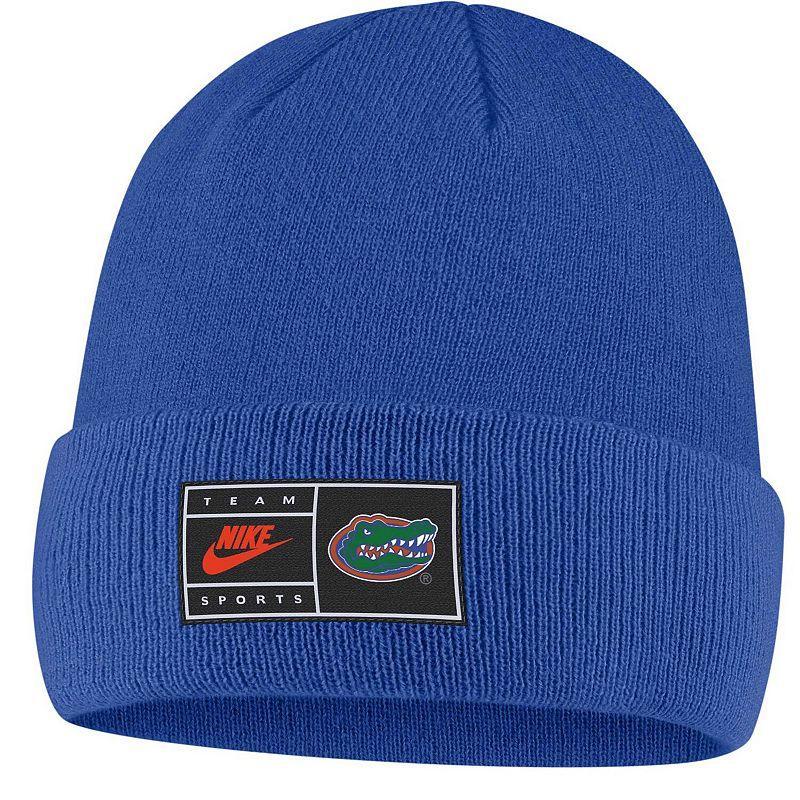 Mens Nike Royal Florida Gators Utility Cuffed Knit Hat Product Image