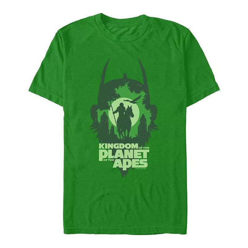 Mens Kingdom Of The Planet Of The Apes Rider Silhouette Graphic Tee Product Image