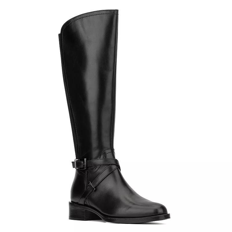 Vintage Foundry Co. Rachel Womens Leather Knee-High Boots Product Image