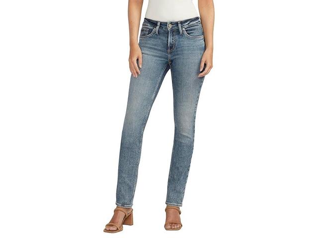 Silver Jeans Co. Highly Desirable High Waist Straight Leg Jeans Product Image