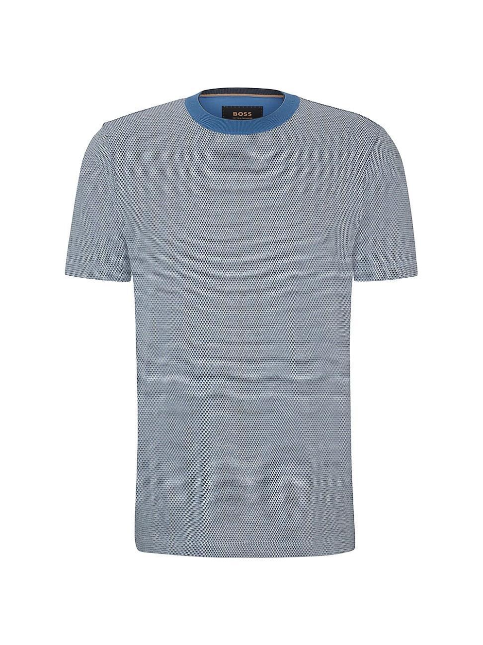 Mens Bubble-Structure T-Shirt Product Image