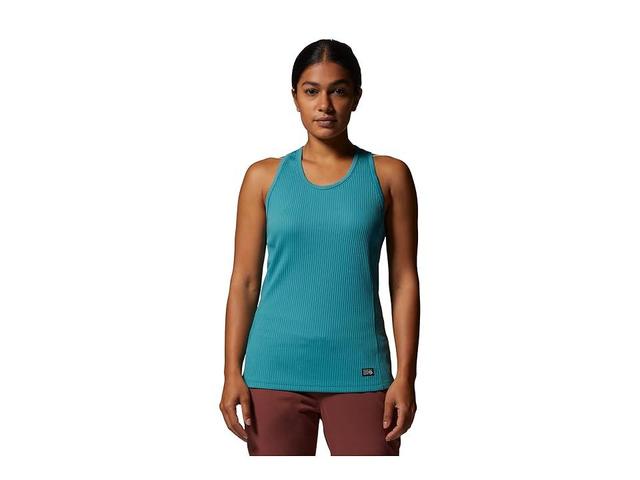 Mountain Hardwear Summer Rib Tank Top (Palisades) Women's Clothing Product Image