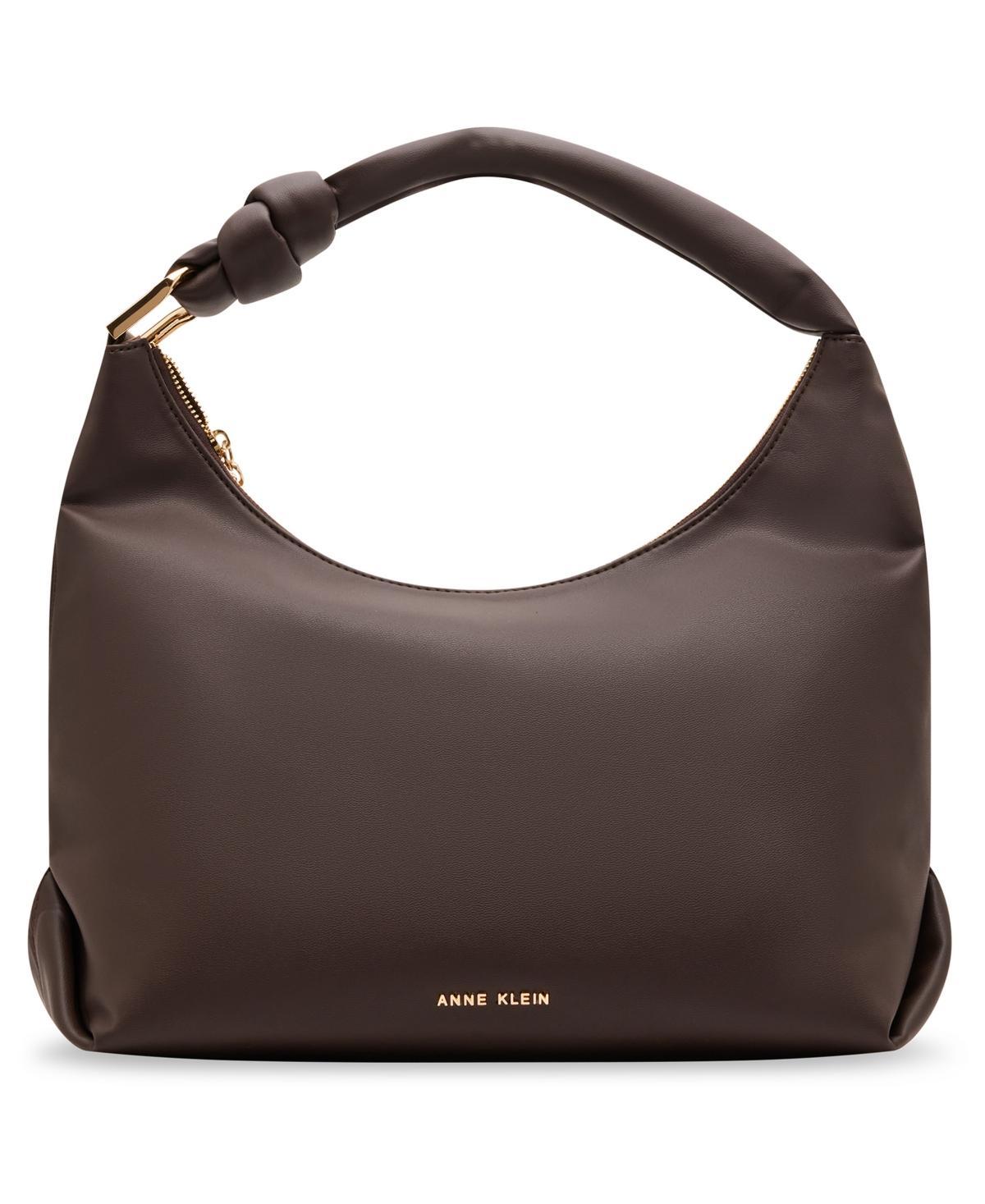 Anne Klein Womens Soft Knot Hobo Bag Product Image