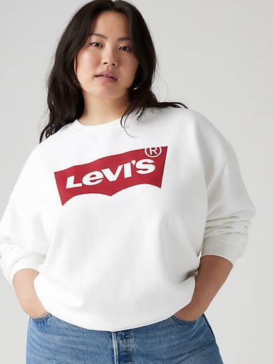 Graphic Everyday Crewneck Sweatshirt (Plus Size) Product Image