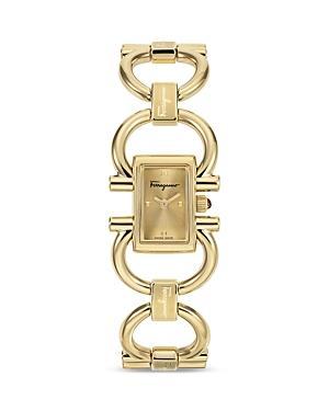 FERRAGAMO Double Gancio Mini Bracelet Watch, 13.5mm x 20.5mm Product Image