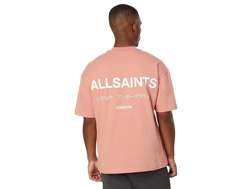 AllSaints Underground ss Crew Men's T Shirt Product Image