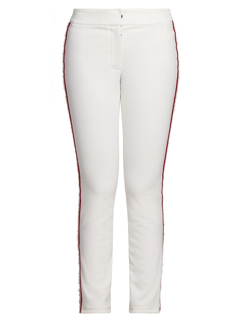 Womens Performance & Style Embroidered Trousers Product Image