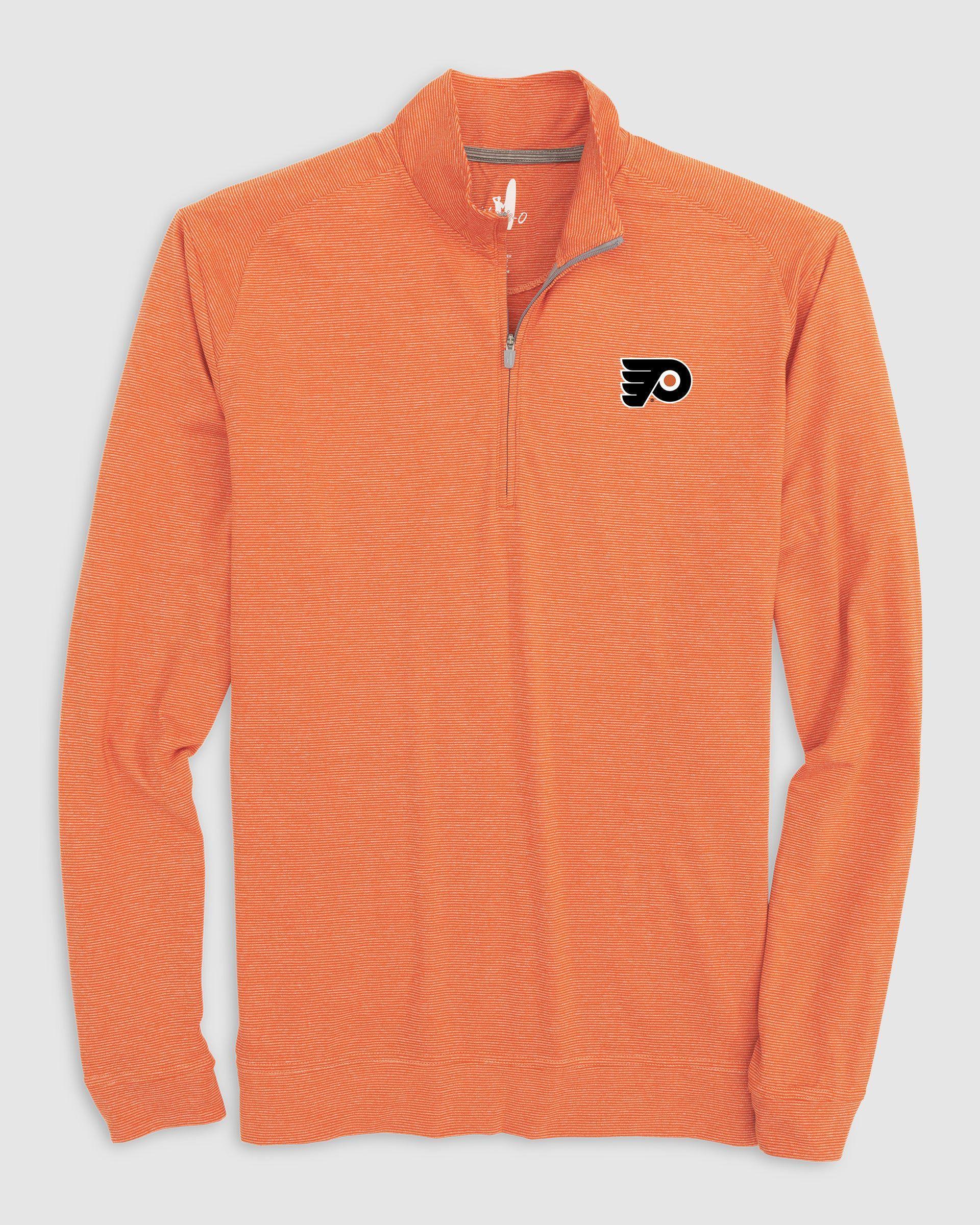 Philadelphia Flyers Vaughn Striped Performance 1/4 Zip Product Image