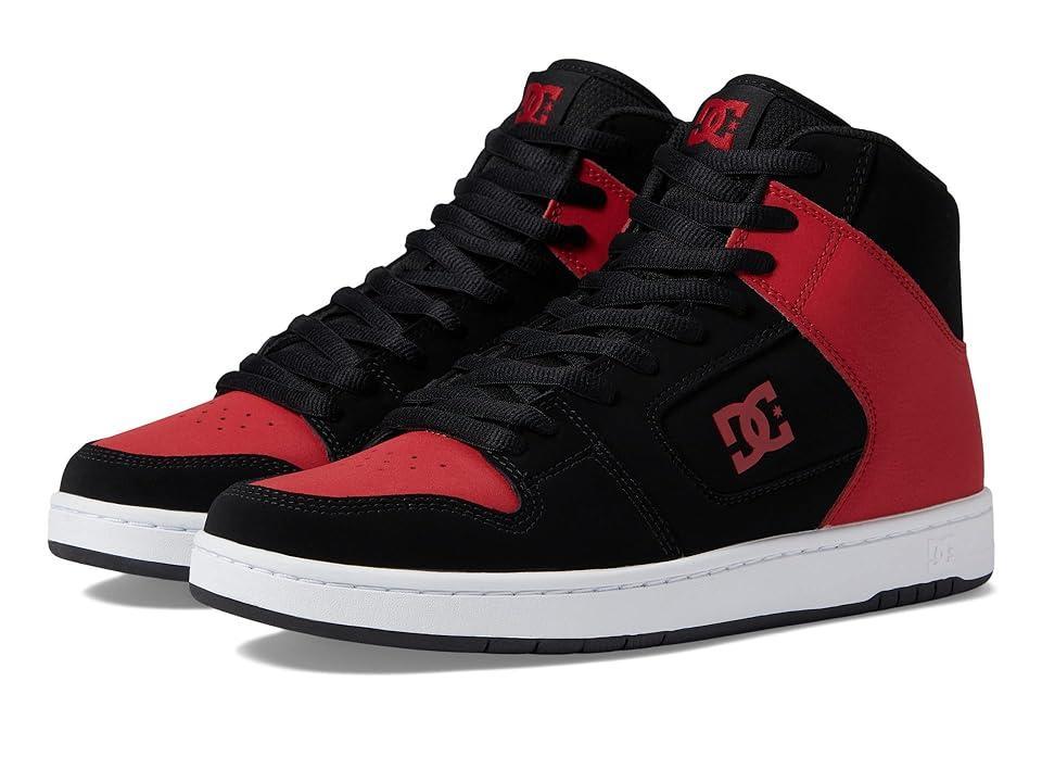 Mens DC Manteca 4 Hi Skate Shoe Red Product Image