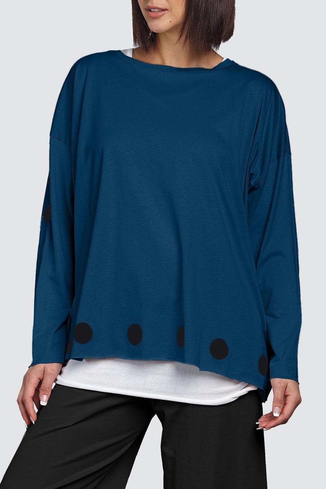 Polka Dot Boxy Tee Product Image