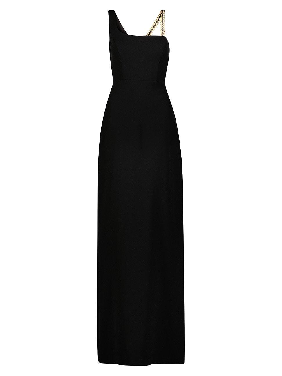 Womens Chain Strap Sheath Maxi Dress product image