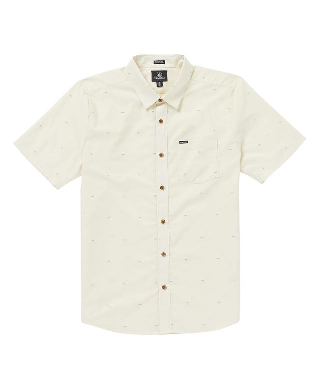 Volcom Mens Bankstone Woven Short Sleeve Shirt Product Image