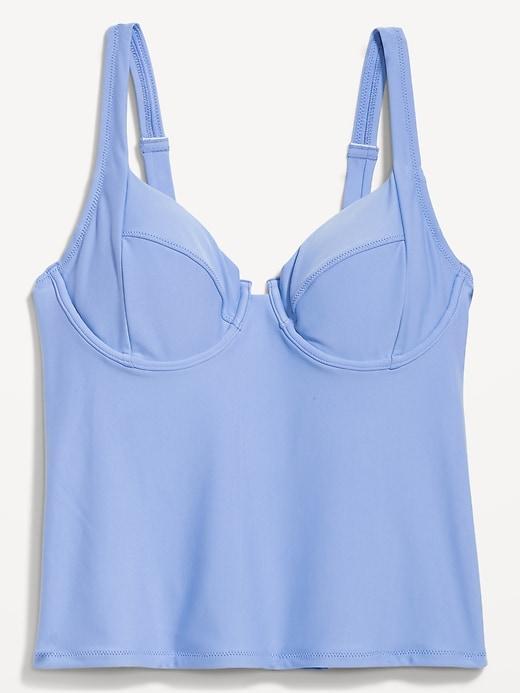 Underwire Tankini Swim Top Product Image