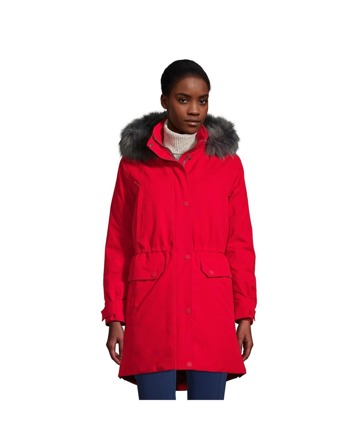 Womens Lands End Expedition Down Waterproof Winter Parka Product Image