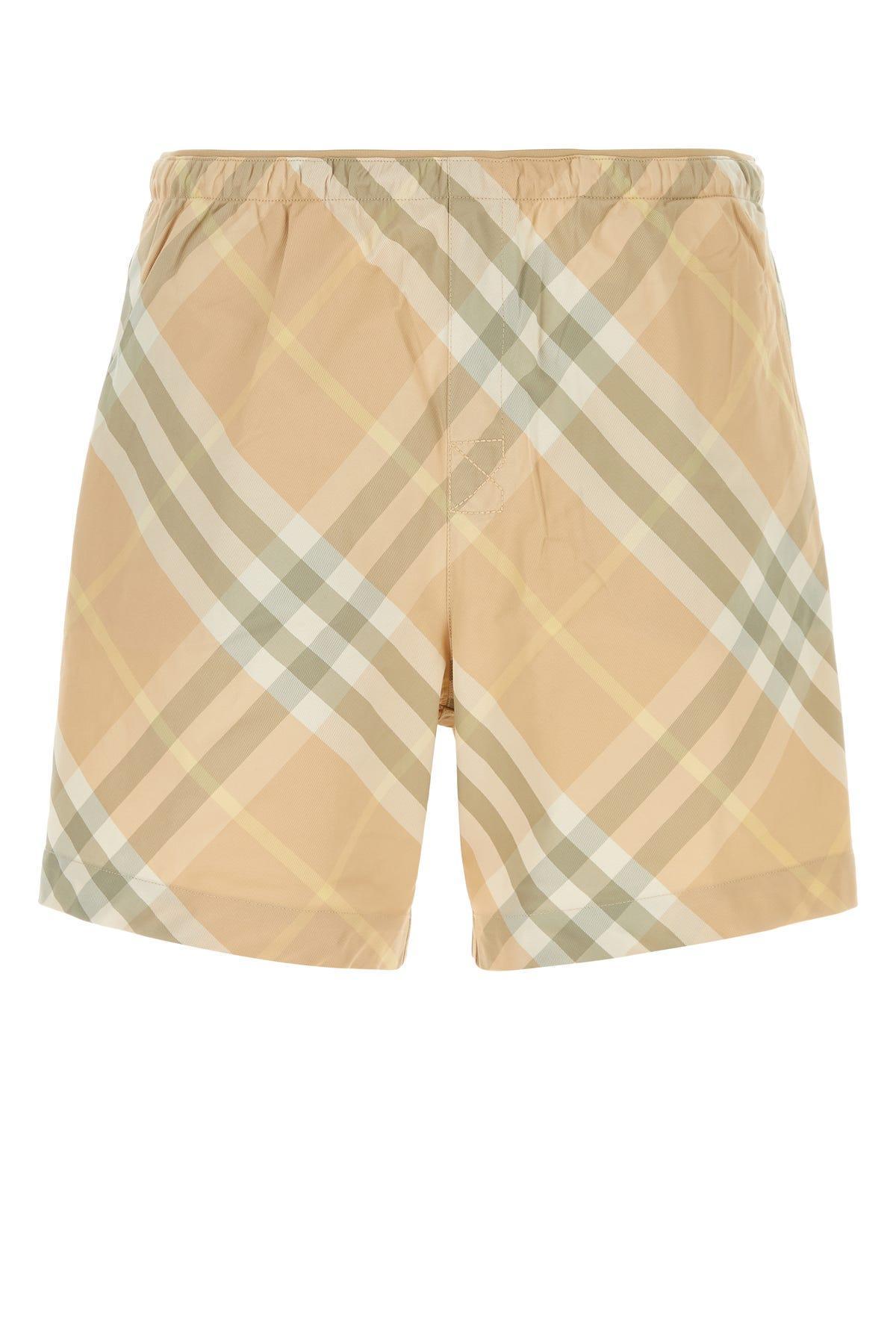 BURBERRY Costume Da Bagno-xl Nd  Male In Multicolor Product Image