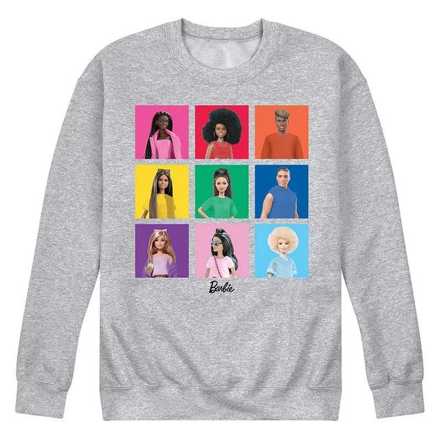 Mens Barbie Pride Squares Graphic Fleece Product Image