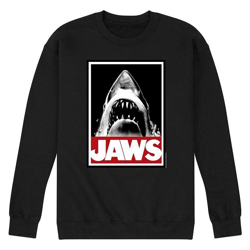 Mens Jaws The Giant Fleece Sweatshirt Black Product Image