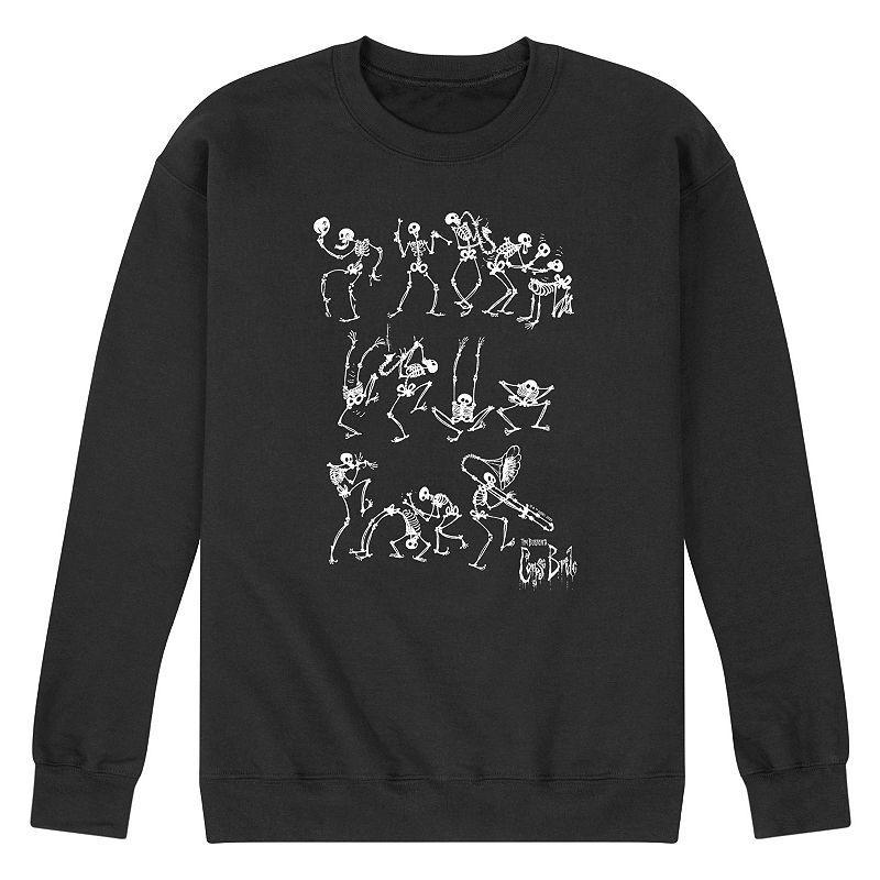 Mens Corpse Bride Skeleton Graphic Fleece Product Image