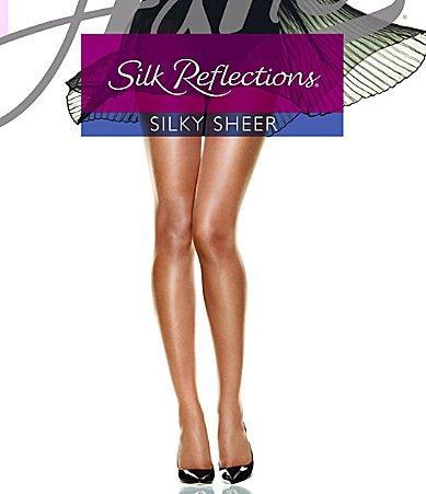 Hanes Silk Reflections Sheer Sandalfoot Hosiery Product Image