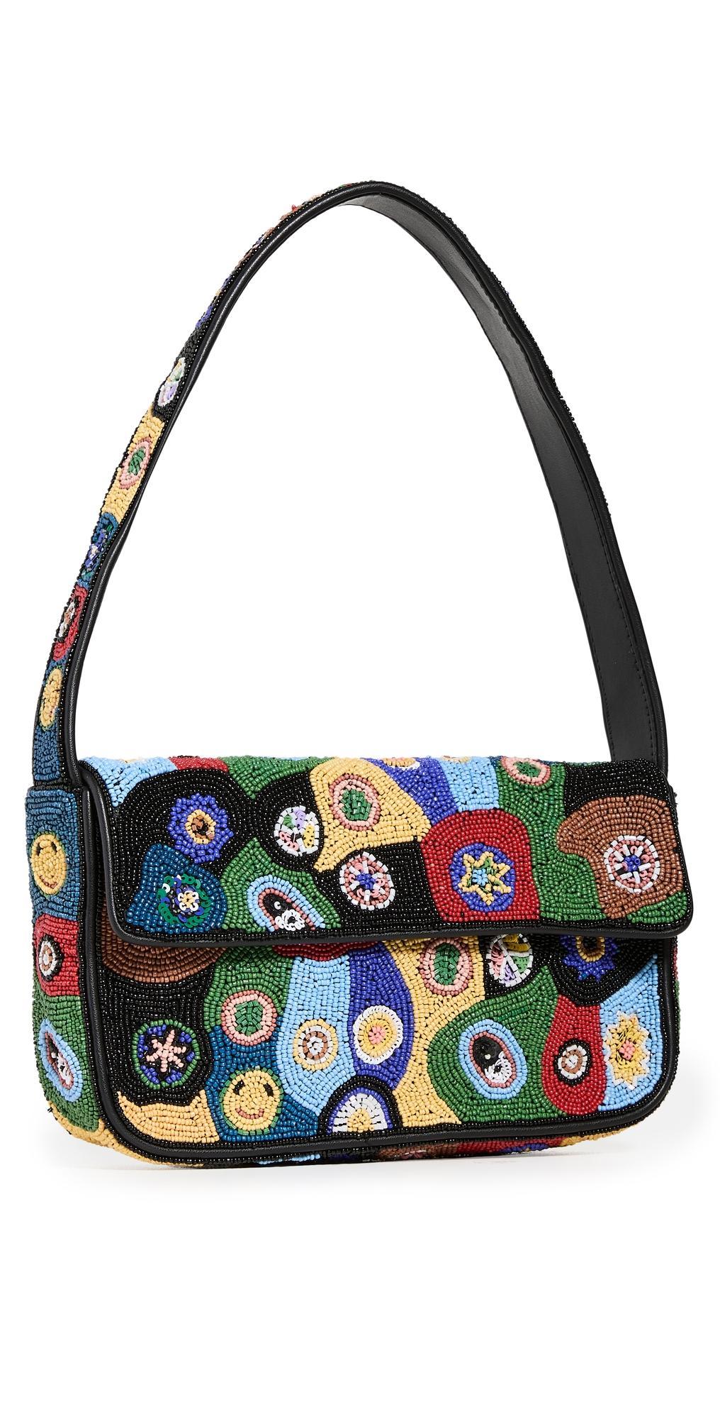 Womens Tommy Beaded Shoulder Bag Product Image