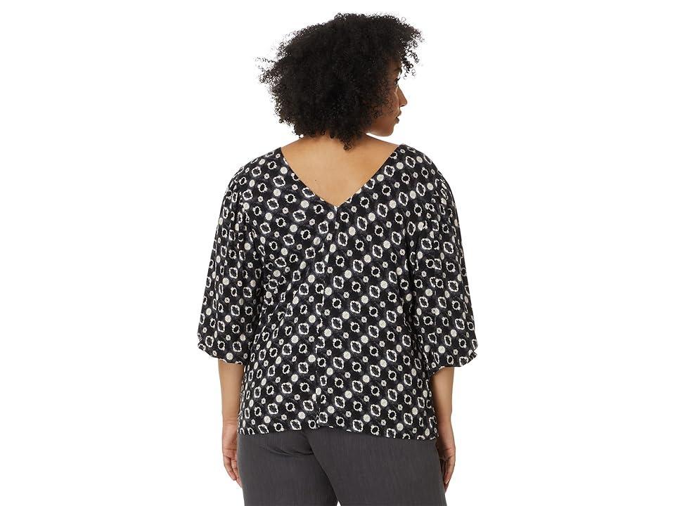 NIC+ZOE Midnight Shibori Top Product Image