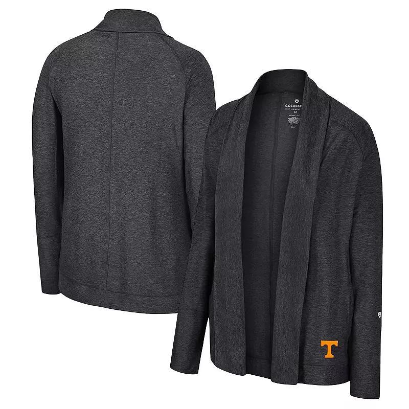 Womens Colosseum Charcoal Tennessee Volunteers Morningside Cardigan Sweater product image