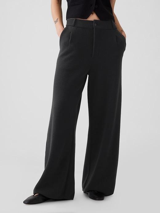 Lightweight CashSoft Pleated  Trousers Product Image