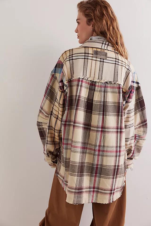 We The Free Patched Up Plaid Shirt product image