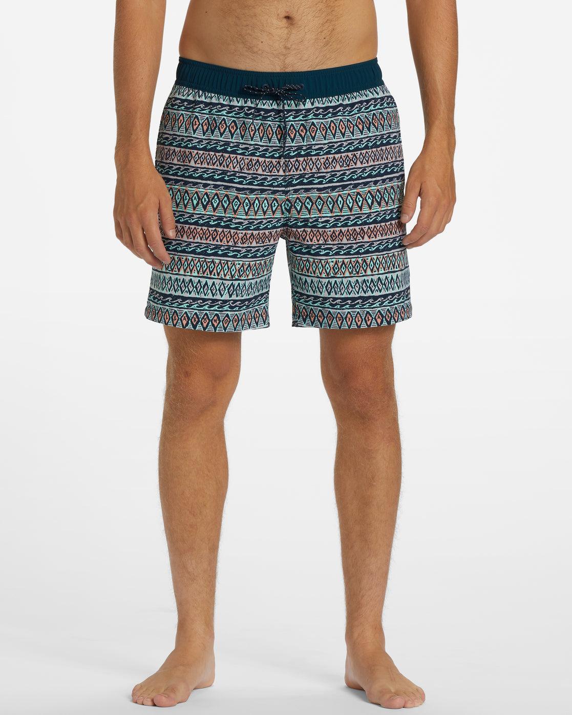 Sundays Layback 17" Swim Trunks - Minty Male Product Image