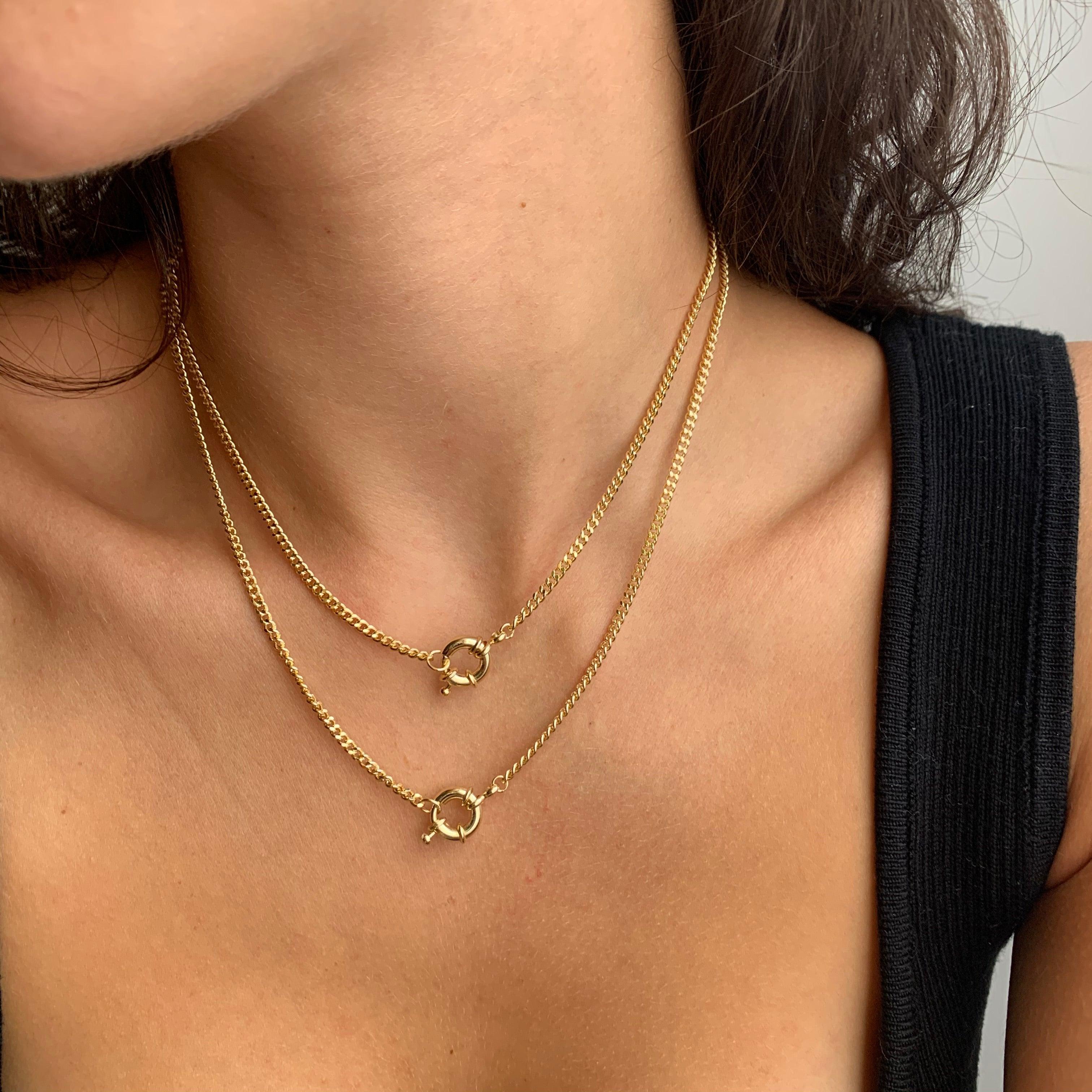 Locked In The Loop Necklace Product Image