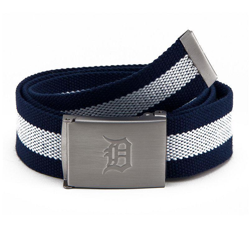 Mens Detroit Tigers Fabric Belt Product Image