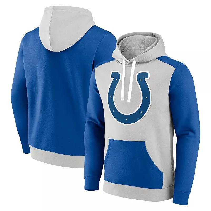 Mens Fanatics Branded /Royal Indianapolis Colts Big & Tall Team Fleece Pullover Hoodie Product Image