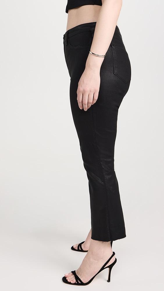 L'AGENCE Kendra High Rise Crop Flare Jeans | Shopbop Product Image