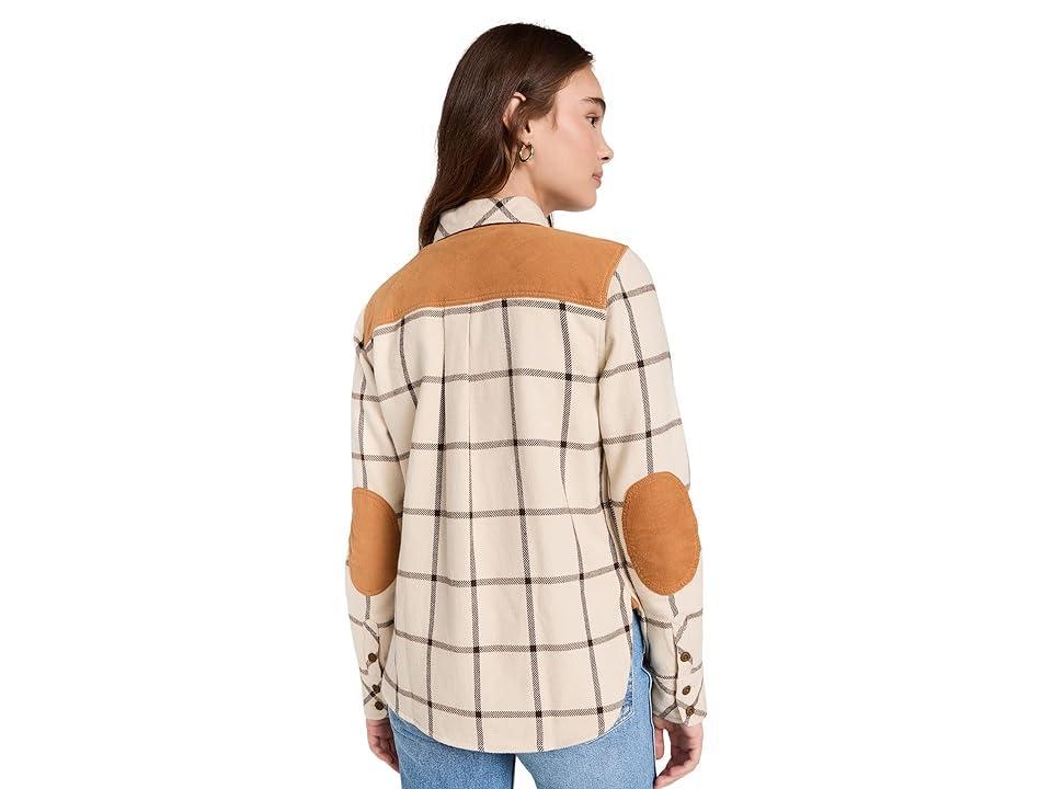 Faherty Daly Shirt (Olivia Plaid) Women's Clothing Product Image